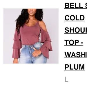 SALE Cold Shoulder Top